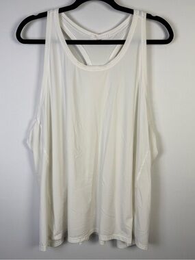 Athleta Women’s Racerback Tank Top, Color: White, Size: XL